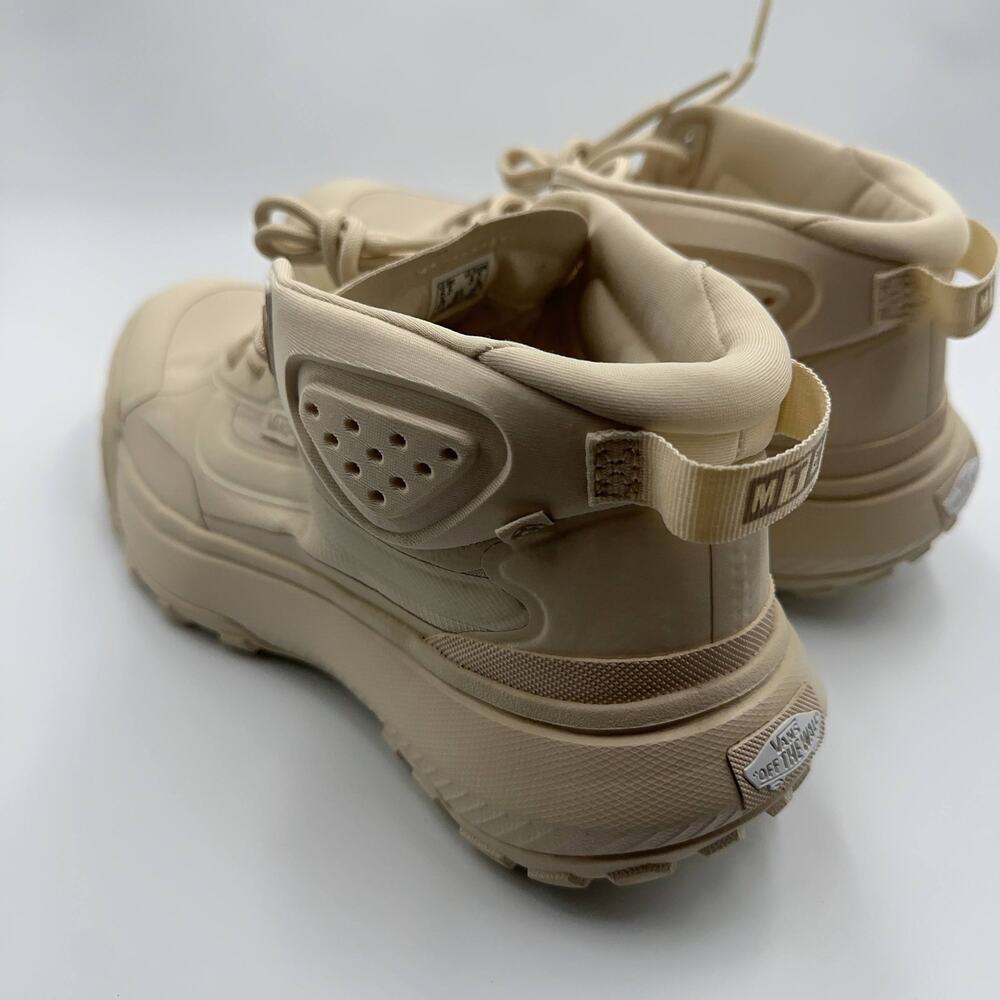 Mens Size 6.5 Vans Sneakers MTE Crosspath Mid Lace Up cream 721356 women 8 - Picture 4 of 5